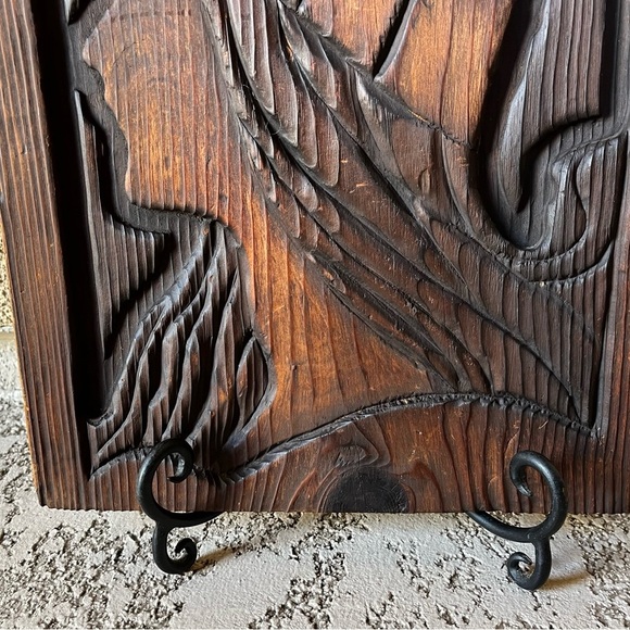 Vintage decorative wall panel 11/15 inches - Picture 3 of 6